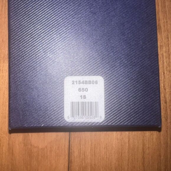 NEW Brooks Brothers Suspenders Braces Navy/Pink Stripe Adjustable Y Back Leather - Picture 3 of 7